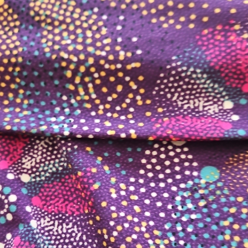 LuLaRoe Purple Floral A-Line Skirt - Picture 3 of 4